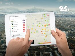 Загрязнение воздуха в&nbsp;Бишкеке на&nbsp;23&nbsp;декабря. Столица на&nbsp;втором месте 