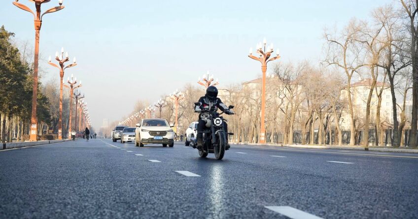 В&nbsp;Бишкеке открыли для движения после ремонта часть проспекта Чингиза Айтматова 