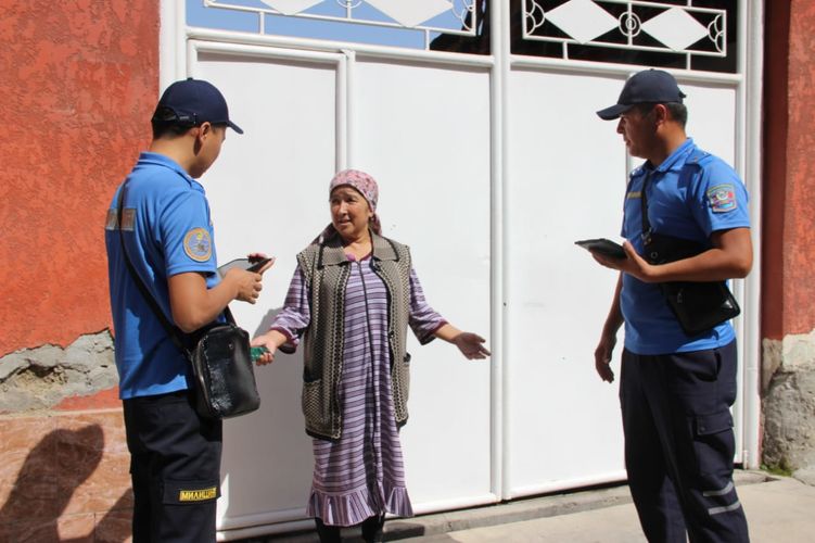 пресс-службы УВД Оша