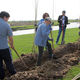 Фото МЧС КР. Высадка деревьев в Васильевке