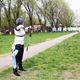 Фото @archeryinkg. Асель Шарбекова на одном из турниров