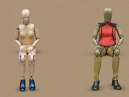 В&nbsp;США представили первую женскую модель манекена для краш-тестов автомобилей 