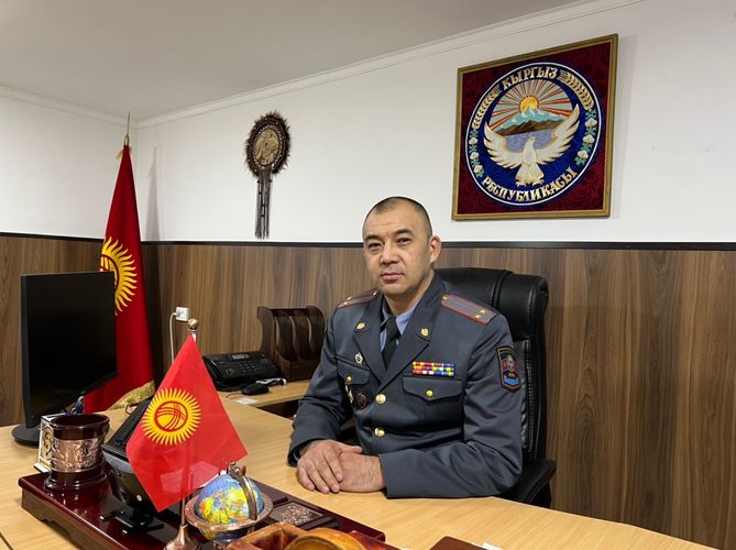 пресс-службы Октябрьского РУВД Бишкека