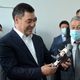 Фото пресс-службы главы государства. Садыр Жапаров посетил академию «Алтын туйун»
